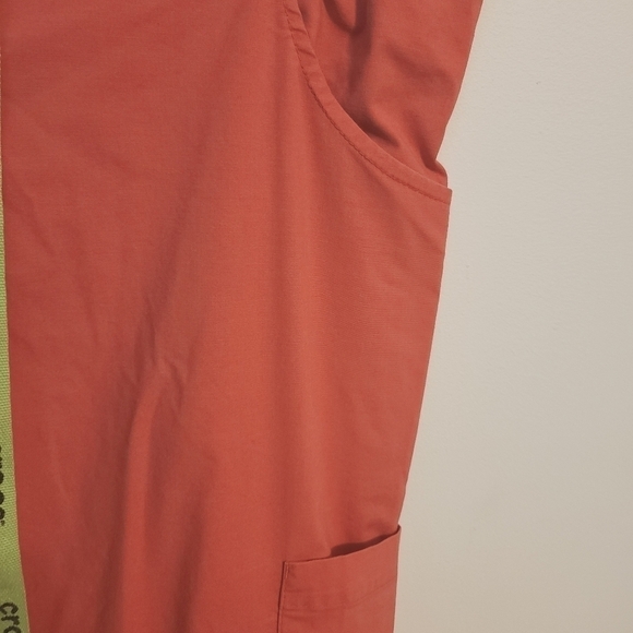 CROCS | Women's Melon Pink Hospital Scrubs Drawstring Pants (Size MP) - Picture 11 of 14